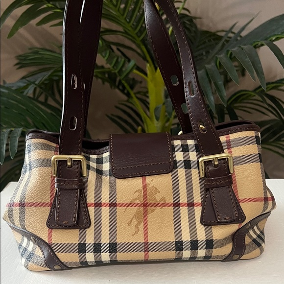 Burberry Tan and Brown Satchel - Picture 3 of 11